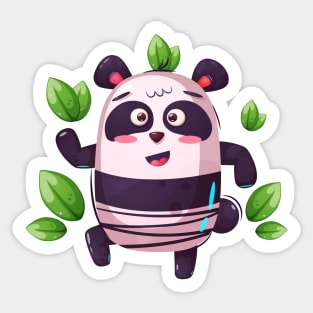 Dancing Panda Sticker